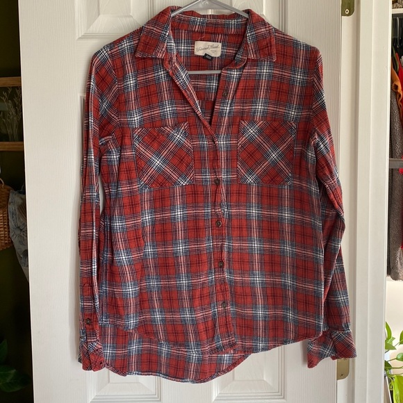 Flannel top - Picture 1 of 3